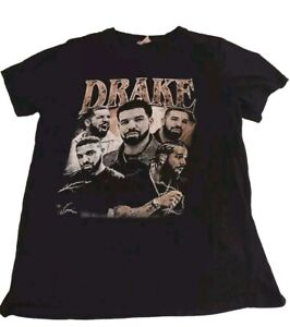 Drake T-Shirt Medium Black It's All A Blur Tour Tee