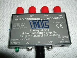 NEW PRO BROADCAST TV FILM EQVB AND VDA LINE EQ VIDEO DISTRIBUTION AMPLIFIER - Picture 1 of 10