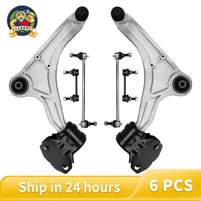6Pcs Front Lower Control Arms Ball Joint for 2013-2020 Ford Fusion Lincoln MKZ - Image 1 of 4