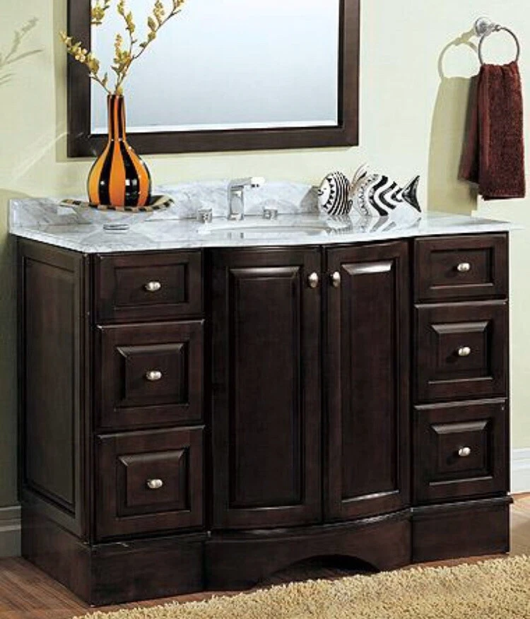 Tocador curvo de 48 pulgadas Fairmont Designs 172-C4821 Town & Country Traditions Foto 1 de 1