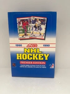 1990 Score NHL Hockey Box Premier Edition Bi-Lingual - Picture 1 of 7