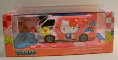 丰田 HIACE HELLO KITTY TARMAC 工作 SCHUCO COLLAB64 合作型号 2022 — 第 1/3 张图片