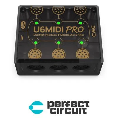 CME U6MIDI Pro Smart MIDI Interface MIDI INTERFACE - NEW - PERFECT CIRCUIT - Image 1 of 4