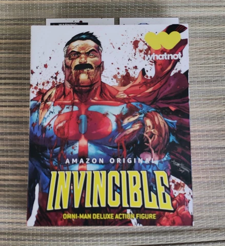 Invincible Deluxe Action Figure Omni-Man Whatnot Amazon Original...BRAND NEW Cover