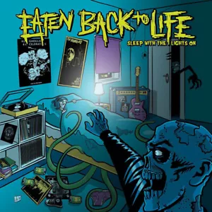 Eaten Back To Life Sleep With The Lights On CLEAR w/ SPLATTER 7" Vinyl EP x/50 - Picture 1 of 1
