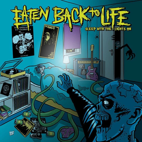Eaten Back To Life Sleep With The Lights On CLEAR w/ SPLATTER 7" Vinyl EP x/50 - Image 1 of 1