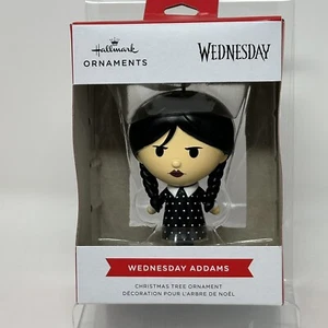 Hallmark 2024 Wednesday Addams Red Box Ornament - Picture 1 of 4