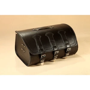 Exklusive Leder Motorrad Satteltasche Gepäcktasche Koffer Luggage Bag 60 cm K09A - Bild 1 von 2