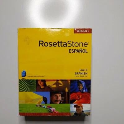 Rosetta Stone, Spanish Latin America, Version 3, Level 1, 2007 - Image 1 of 4