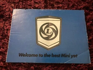 Mini Limousine, 1275 GT, Clubman & Kombi Prospekt 1978, UK Ausgabe - Nr. 3285/A - Bild 1 von 2