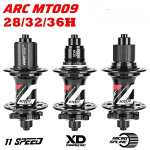 HG XD MS 28 32 36 Holes Mountain Bike ARC 009 Front Rear Hub 6 Pawls 114T Hubs - Picture 1 of 42