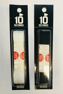 10 SECONDS FLAT SHOE LACES 27/36/40/45/54/63 inches Pick Your Color MADE IN USA - Picture 1 of 27