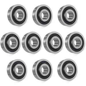 10PCS Flanged Ball Bearings  ID 5/8" x OD 1-3/8" Lawn Mowe Hand Carts Wheel New - Picture 1 of 7