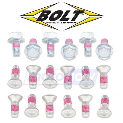 Bolt MC Rotor Bolt Kit for 1980-1981 Yamaha YZ465 - Brake Brake Rotors  yd - Image 1 of 4