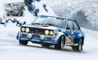 KIT MODELLINO AUTO ITALERI FIAT 131 ABARTH #10 WINNER MONTE CARLO 1980 1/24 - Immagine 1 di 4