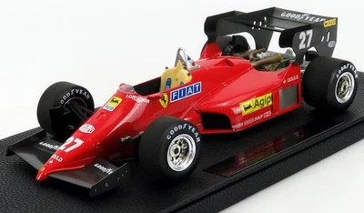 MODELLINO AUTO STATICO GP REPLICAS FERRARI F1 126C4 #27 1984 ALBORETO SCALA 1/18 - Immagine 1 di 4