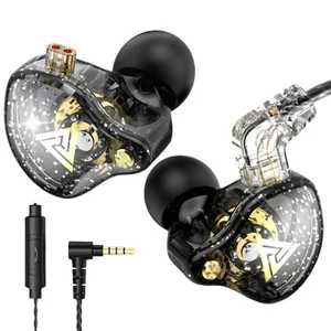 HJX QKZ AK6 Pro Wired IEM for Gaming Earbuds with MIC, in Ear Monitor Headpho... - Picture 1 of 9