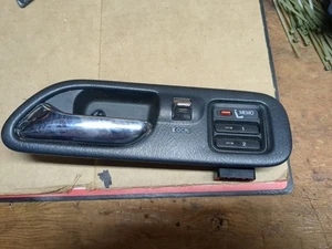 2001-2003 Acura TL INTERIOR DOOR HANDLE LH Driver Side BLACK Inside Left OEM - Picture 1 of 5