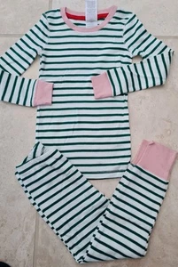 Mini Boden Girls Cosy Multi Stripe Long John Pyjamas SET AGE 12 YRS BRAND NEW G3 - Imagen 1 de 2