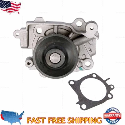 Engine Water Pump w/Gasket for Mitsubishi Mirage Lancer 1.8L 2.0L FWD 1997-2007 - Image 1 of 4