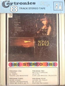 SONIA LOPEZ - NEW 8 TRACK SEALED CAYTRONICS C8S-1247 USA - Picture 1 of 2