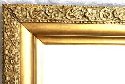 АНТИКВАРНАЯ ВИКТОРИАНСКАЯ РАМКА ДЛЯ КАРТИН 8 X 10 ПОЗОЛОТА ДЕКОРАТИВНОЕ ДЕРЕВО В СТИЛЕ МОДЕРН - Изображение 1 из 4