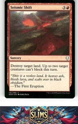 Magic the Gathering MTG Dominaria Seismic Shift #141 Buy 2 Get 1 - Image 1 of 2