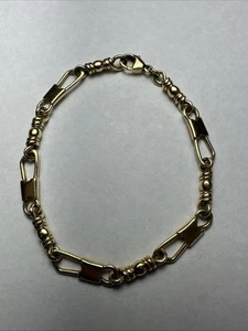 James Avery 14k Yellow Gold Fishers of Men Bracelet 7.5” 14g - Picture 1 of 5
