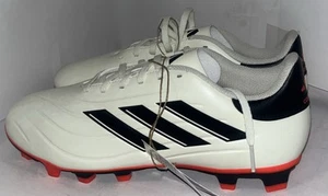 Adidas Copa Pure 2 Club FXG Herren Größe 9 Fußballschuhe weiß schwarz - Bild 1 von 5