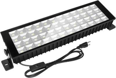 1 Pack Luces LED Tienda 100W, 6000K 11000LM Luz Trabajo para Garaje, Enchufable Garaje Foto 1 de 4