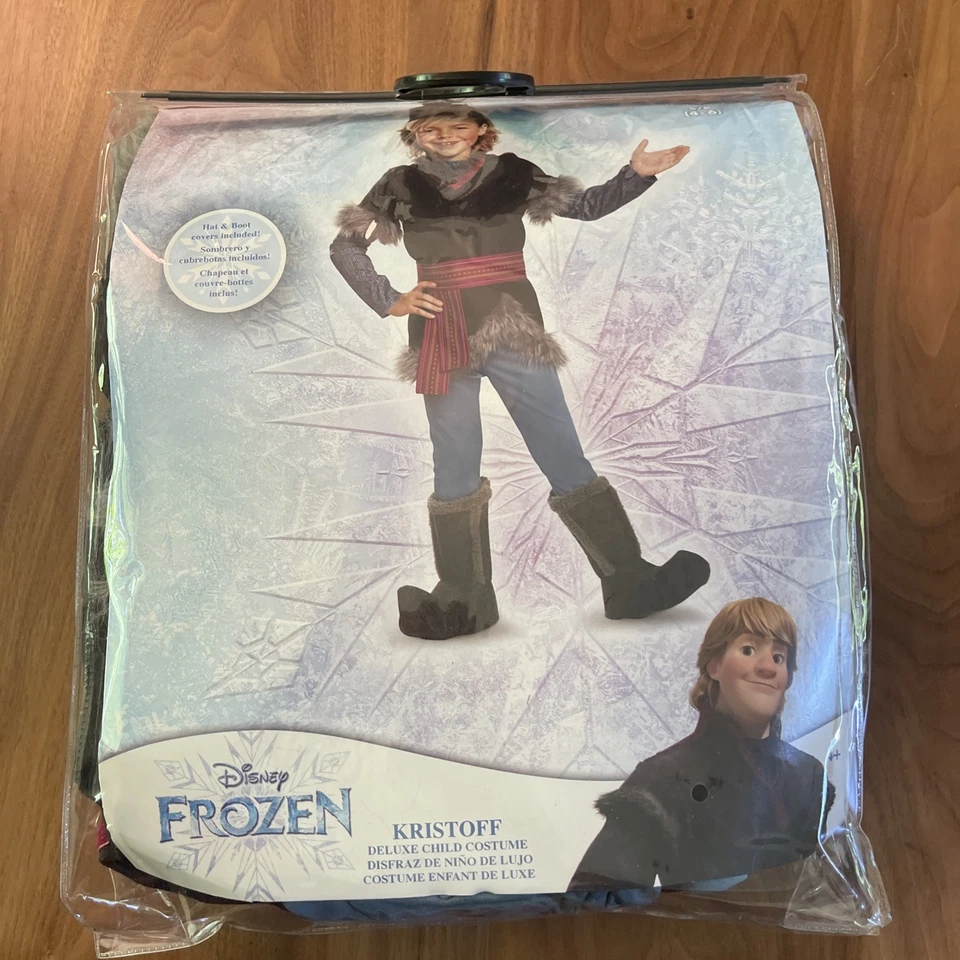 Disney Original Frozen Kristoff Deluxe Child Halloween Costume S 4-6 Disguise ✨ - Image 1 of 4