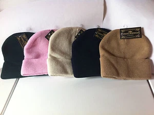 GORRO TEJIDO TALLA ÚNICA HECHO A MANO HOMBRE MUJER==TÚ ELIGES EL COLOR - Imagen 1 de 6