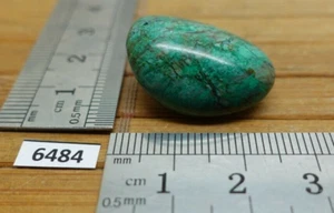 CHRYSOCOLLE pierre roulée naturelle du Pérou 8,6g - TRES RARE - qualité A reiki - Picture 1 of 4
