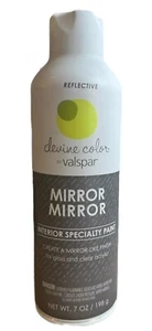 1 x Valspar Reflective MIRROR MIRROR 32307 Interior Mirror-Like Finish Spray 7oz - Picture 1 of 3