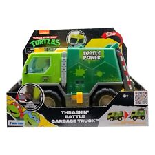 🐢🗑️Teenage Mutant Ninja Turtles TMNT Green Thrash'n Battle Garbage Truck🗑️🐢