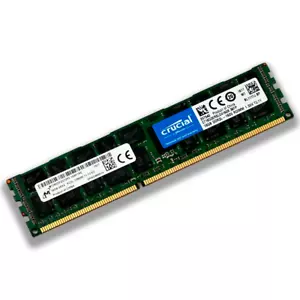 Crucial 16GB DDR3-1600MHz (PC3L-12800) RDIMM RAM Memory (CT16G3ERSLD4160B) - Picture 1 of 2