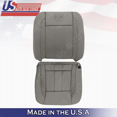 Para Dodge Ram 4500 Laramie 2006 a 2009 pasajero superior e inferior cubierta de cuero tostado Foto 1 de 4