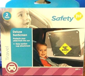 Safety 1st Baby On Board Deluxe Sunscreen (2 Pack) - Picture 1 of 1