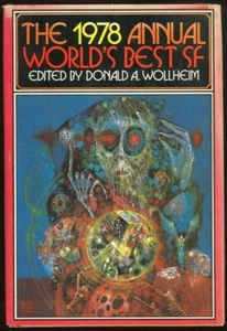 1978 Annual World's Best SF Donald Wollheim Anthology Dust Jacket Hardcover - Picture 1 of 1