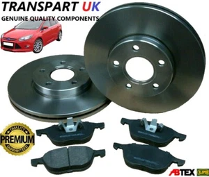 For Ford Focus MK3 Front Brake Discs and Pads Set 1.6 1.5 Tdci Diesel 2011 On - Picture 1 of 2