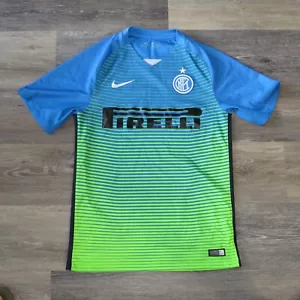 2016 NIKE DRI-FIT INTER MILAN SOCCER JERSEY MENS S - Picture 1 of 5