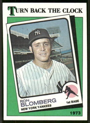 1973 Topps #462 Ron Blomberg - Image 1 of 2