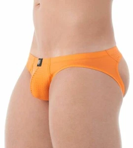 Gregg Homme Jock Drive perforated Mesh Jockstrap Orange 142634 101 - Picture 1 of 5