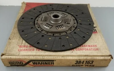 1960-77 CHRYSLER DODGE PLYMOUTH 11" REBUILT OLD STOCK CLUTCH PLATE 384163 - Image 1 of 3