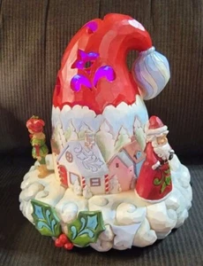 JIM SHORE HC 2007 "HATS OFF TO CHRISTMAS MAGIC" BELEUCHTETE WEIHNACHTSMÜTZE 4060107 - Bild 1 von 16