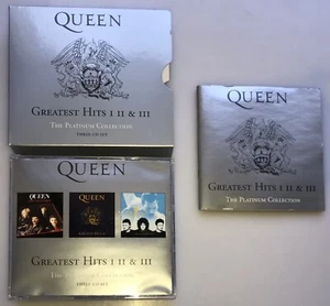 Platinum Collection: Greatest Hits 1-3 by Queen 3 CD, 2002 Box Set Near Mint CDs - Picture 1 of 13