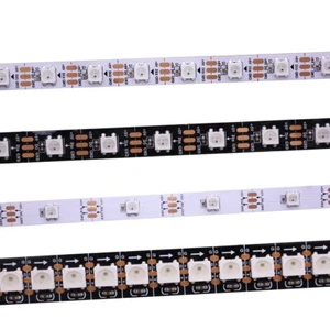 1m/5m 5V WS2812B Smart led pixel strip light 30/60/144 leds/m Dream color RGB - Picture 1 of 5