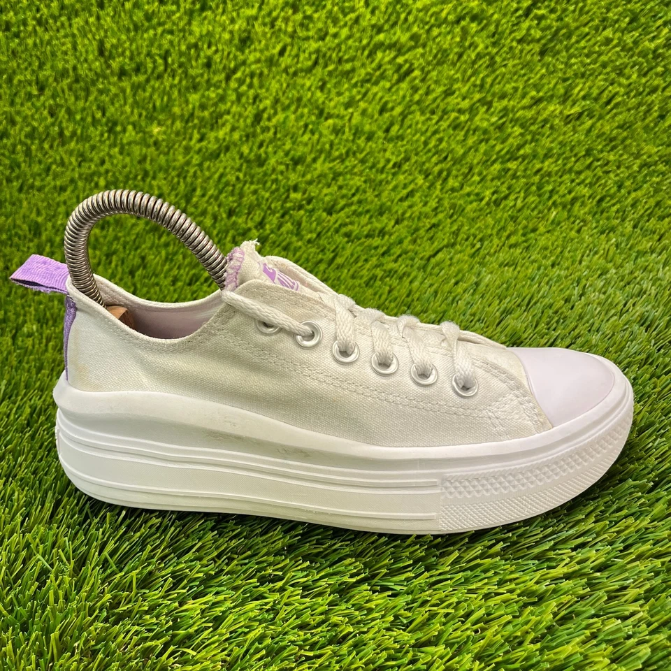 Zapatillas deportivas Converse Chuck Taylor All Star Boy talla 4,5 blancas para caminar Foto 1 de 4