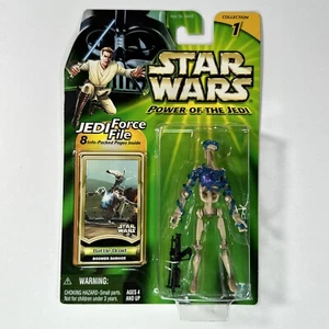 Star Wars Battle Droid Boomer Damage Force File Actionfigur TPM POTJ Trade Fed - Bild 1 von 4