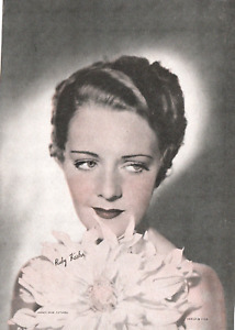 RUBY  KEELER -hollywood  MOVIE STAR 1940s WARNER BROS. PICTURES  tinted  picture